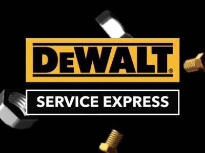 Te presentamos DEWALT Service Express